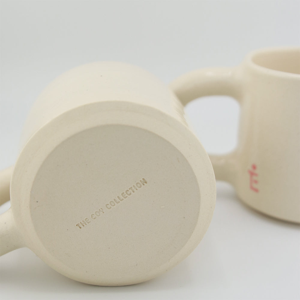 Hand-Made Monogram Mug — The Coy Collection
