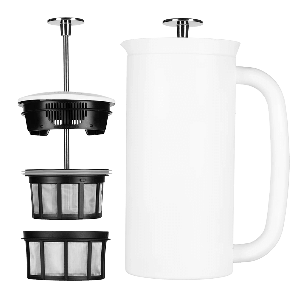 Espro Press P7 - Stainless Steel, Double Wall, Micro Coffee Filter  (EXCLUSIVE: Free Coffee Stir Paddle)