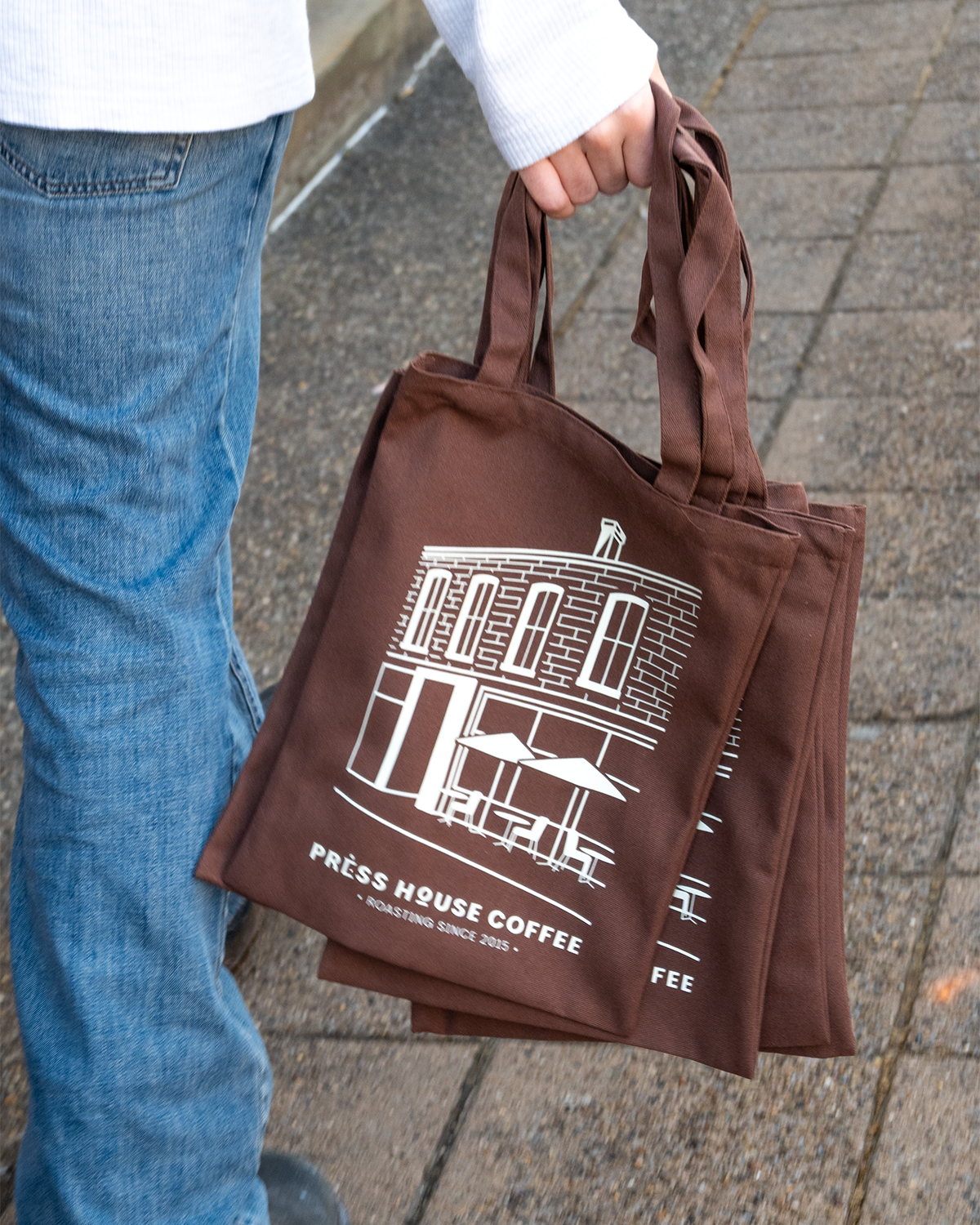Press House Coffee Tote Bag