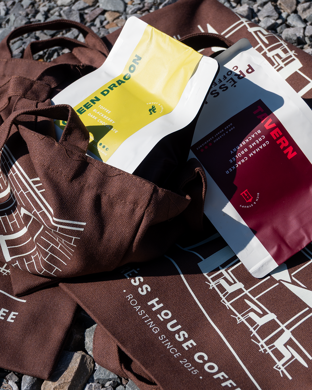 Press House Coffee Tote Bag