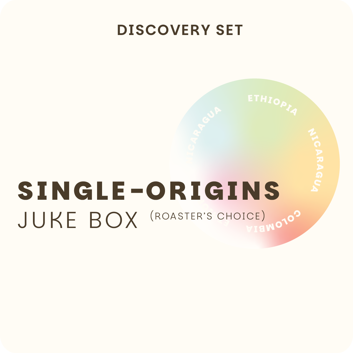 Single-Origin Juke Box