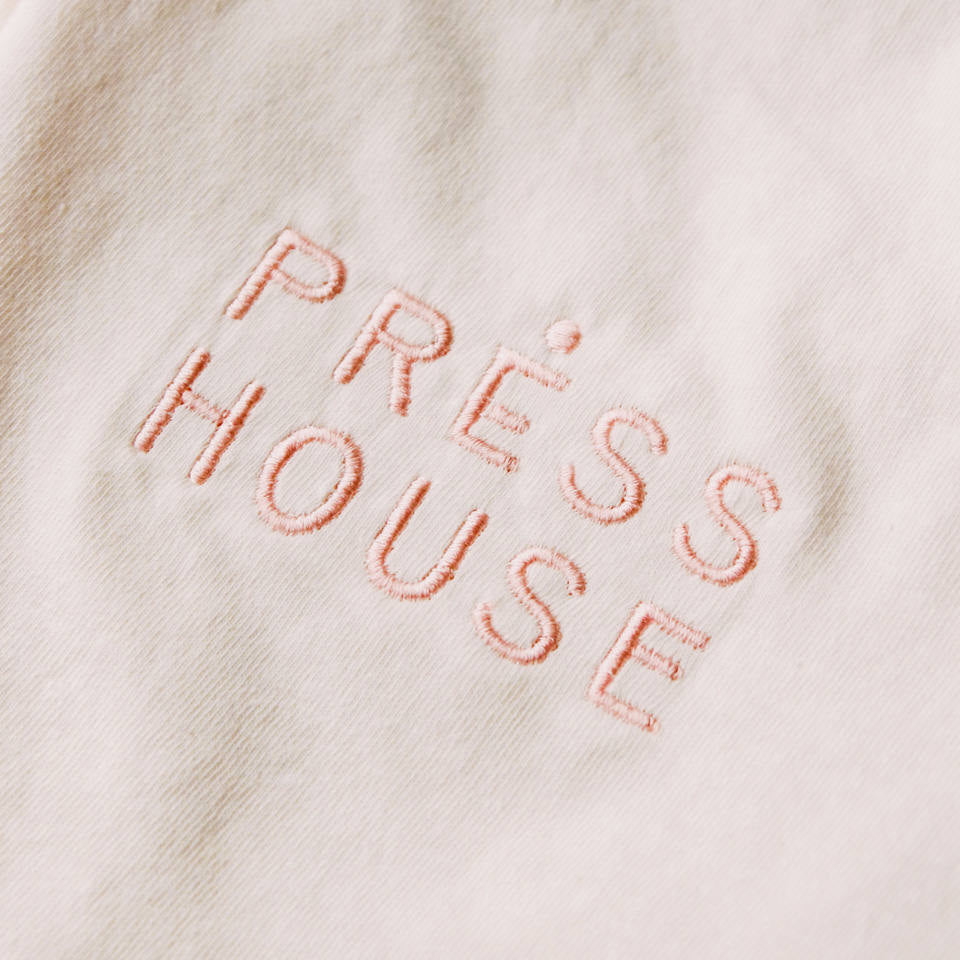 Embroidered Press House Logo long-Sleeved Shirt