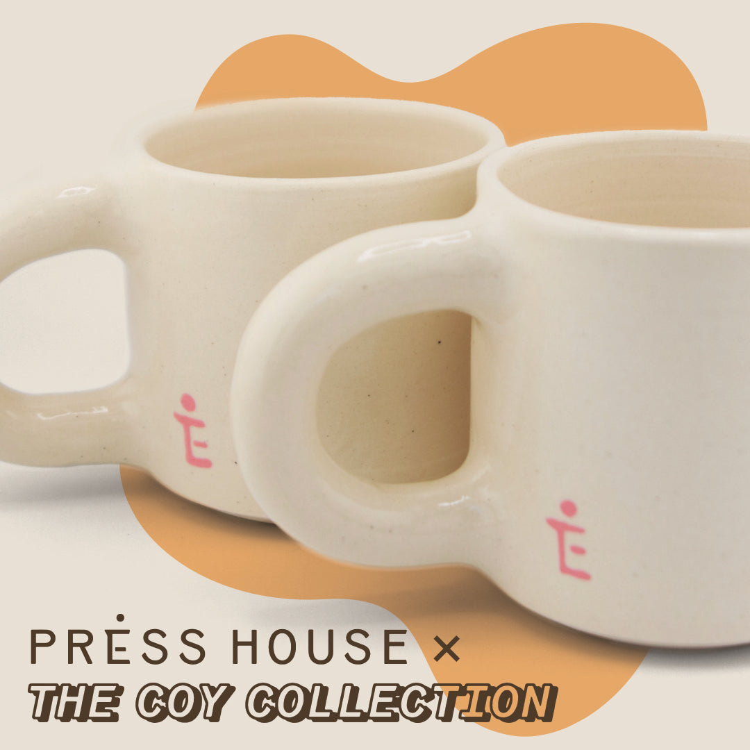 Hand-Made Monogram Mug — The Coy Collection